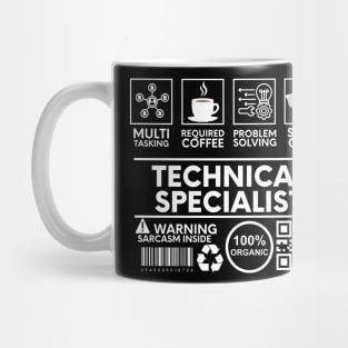 Technical Specialist black Mug